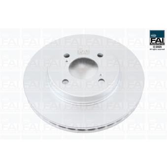 Jeu de 2 disques de frein arrière FAI AutoParts [FPBD1454]