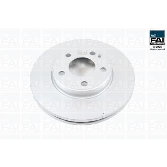 Jeu de 2 disques de frein arrière FAI AutoParts [FPBD1500]