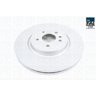 Jeu de 2 disques de frein arrière FAI AutoParts [FPBD6082S]