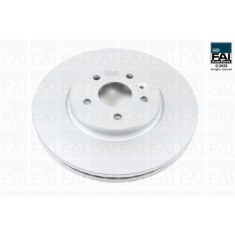 Jeu de 2 disques de frein arrière FAI AutoParts [FPBD6090S]