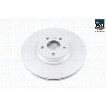 Jeu de 2 disques de frein arrière FAI AutoParts [FPBD6117S]