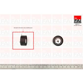 Poulie-tendeur, courroie de distribution FAI AutoParts OEM 4402631