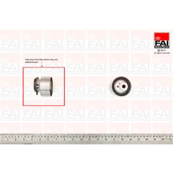 Poulie-tendeur, courroie de distribution FAI AutoParts OEM FP0512700A