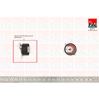 Poulie-tendeur, courroie de distribution FAI AutoParts OEM 9400829969