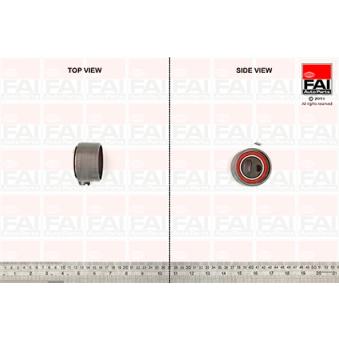 Poulie-tendeur, courroie de distribution FAI AutoParts T9837