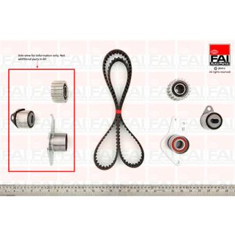 Kit de distribution FAI AutoParts [TBK217]