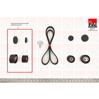 Kit de distribution FAI AutoParts TBK460