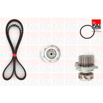 Pompe à eau + kit de courroie de distribution FAI AutoParts [TBK90-6128]