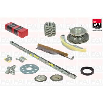 Kit de distribution par chaîne FAI AutoParts TCK112 pour MITSUBISHI PAJERO 3.2 DI-D - 160cv