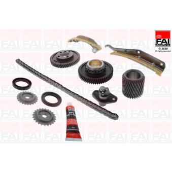 Kit de distribution par chaîne FAI AutoParts TCK351 pour MITSUBISHI PAJERO 3.2 DI-D - 160cv