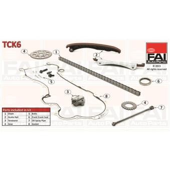 Kit de distribution par chaîne FAI AutoParts OEM 55283520