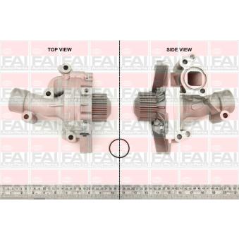 Pompe à eau FAI AutoParts OEM 1201K1
