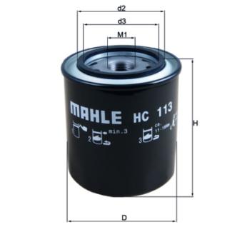 Filtre hydraulique, boîte automatique KNECHT OEM 81321180021