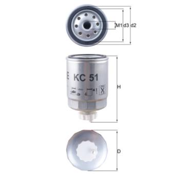 Filtre à carburant KNECHT OEM 9944643 Filtre à carburant KNECHT OEM 9944643