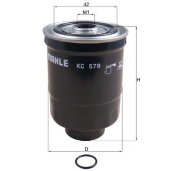 Filtre à carburant KNECHT OEM XB220900