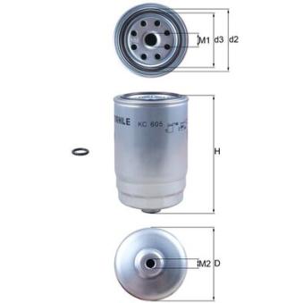 Filtre à carburant KNECHT OEM 319221K800