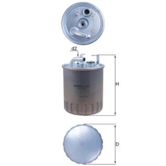 Filtre à carburant KNECHT OEM 6680920101