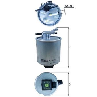 Filtre à carburant KNECHT OEM 16400EC00B Filtre à carburant KNECHT OEM 16400EC00B