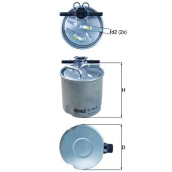 Filtre à carburant KNECHT [KL 440/40]