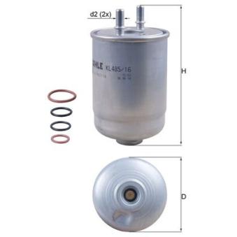 Filtre à carburant KNECHT OEM 8201188493 Filtre à carburant KNECHT OEM 8201188493