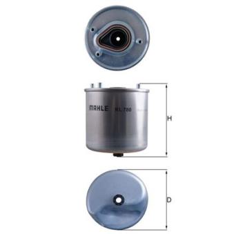 Filtre à carburant KNECHT OEM 1780195