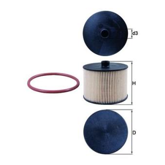 Filtre à carburant KNECHT OEM 1313852