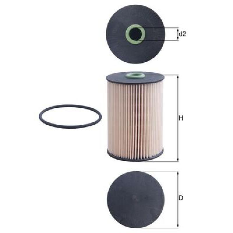 Filtre à carburant KNECHT KX 228D - Visuel 1