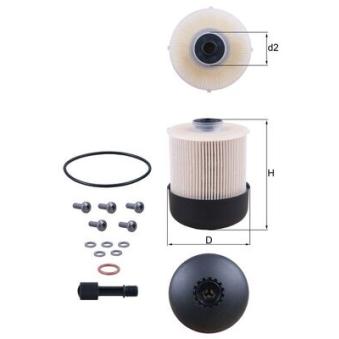 Filtre à carburant KNECHT OEM 164002091R