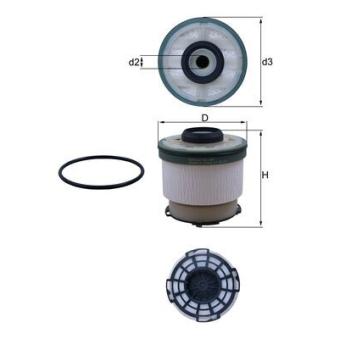 Filtre à carburant KNECHT OEM 1722896