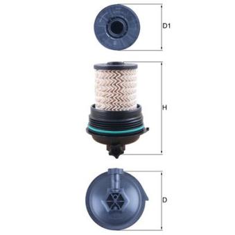 Filtre à carburant KNECHT OEM 164000637R