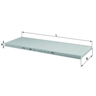 Filtre, air de l'habitacle KNECHT OEM 93182435