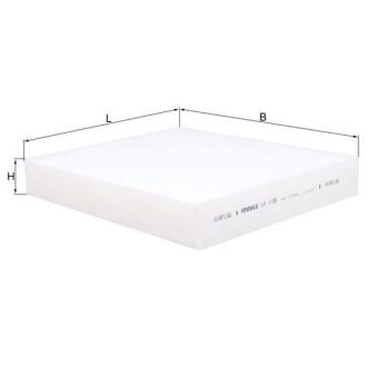 Filtre, air de l'habitacle KNECHT LA 1138 pour AUDI A6 2.0 EcoBlue AWD - 190cv