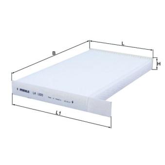 Filtre, air de l'habitacle KNECHT LA 1205 pour AUDI A5 1.5 DCI - 110cv