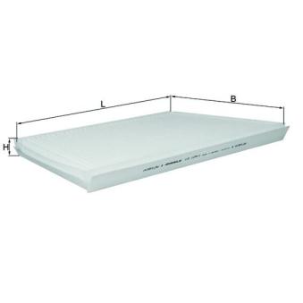 Filtre, air de l'habitacle KNECHT OEM 2038300340