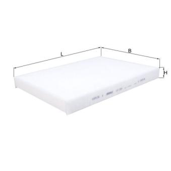 Filtre, air de l'habitacle KNECHT OEM 8W0819439