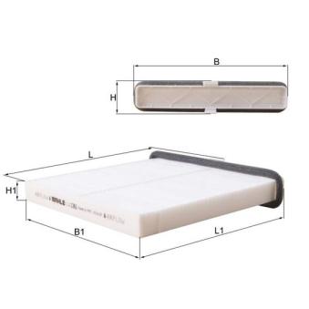 Filtre, air de l'habitacle KNECHT OEM DB9L61J6X