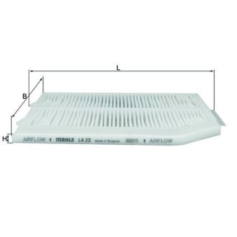 Filtre, air de l'habitacle KNECHT OEM 7700834816