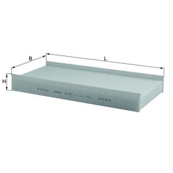 Filtre, air de l'habitacle KNECHT OEM 647904