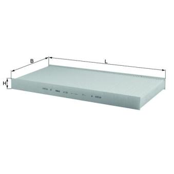 Filtre, air de l'habitacle KNECHT OEM 1698300118