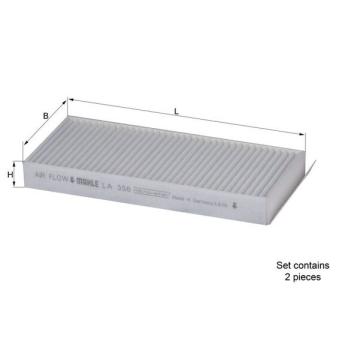 Filtre, air de l'habitacle KNECHT OEM 0K9A46152X