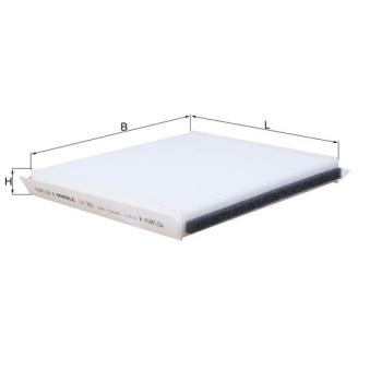 Filtre, air de l'habitacle KNECHT OEM EC96554378 Filtre, air de l'habitacle KNECHT OEM EC96554378