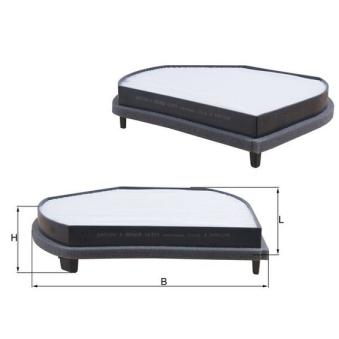 Filtre, air de l'habitacle KNECHT OEM 2108300718