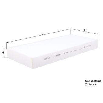 Filtre, air de l'habitacle KNECHT OEM 272770001R