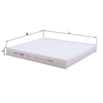 Filtre, air de l'habitacle KNECHT OEM 1808612