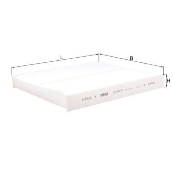 Filtre, air de l'habitacle KNECHT OEM 2Q0819644 Filtre, air de l'habitacle KNECHT OEM 2Q0819644