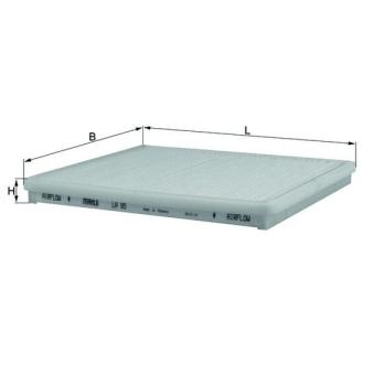 Filtre, air de l'habitacle KNECHT [LA 95]