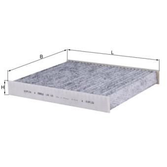 Filtre, air de l'habitacle KNECHT OEM 6Q0819653