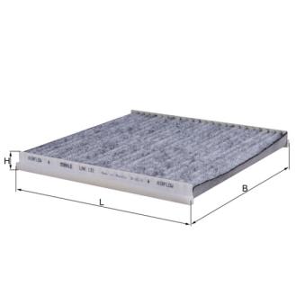 Filtre, air de l'habitacle KNECHT OEM 0897400830