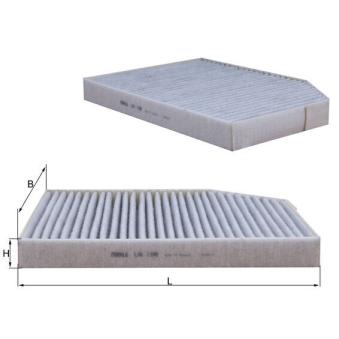 Filtre, air de l'habitacle KNECHT OEM 87139WAA02