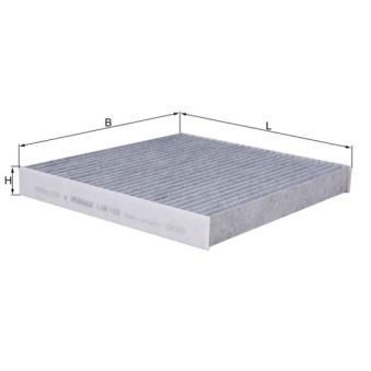 Filtre, air de l'habitacle KNECHT OEM GJ6A61P11